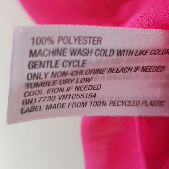 SOLD A New Day Pink Blouse (S) - Picture 6 of 6